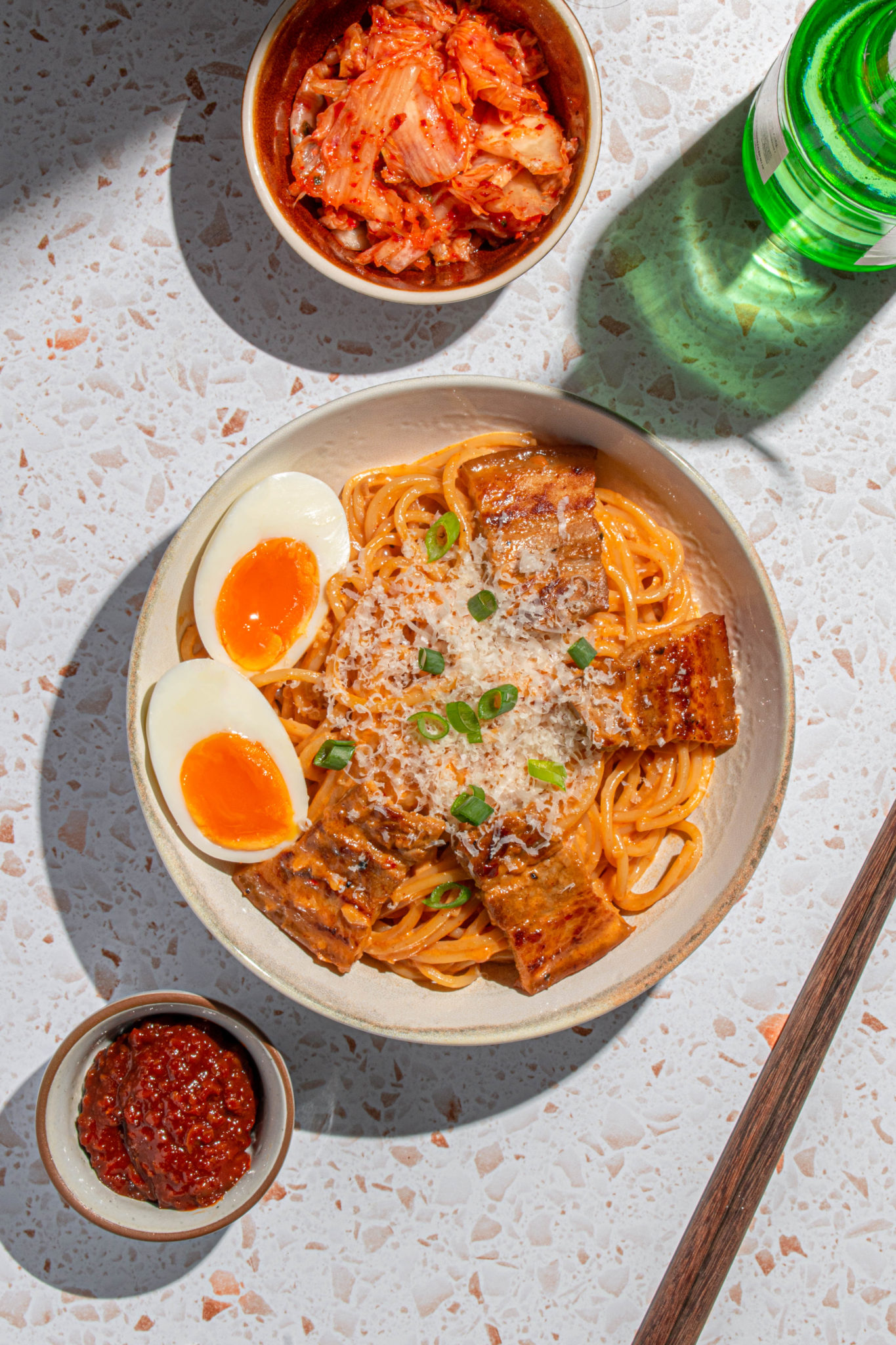 Creamy Korean Ssamjang (쌈장) Pasta Recipe EricTriesIt