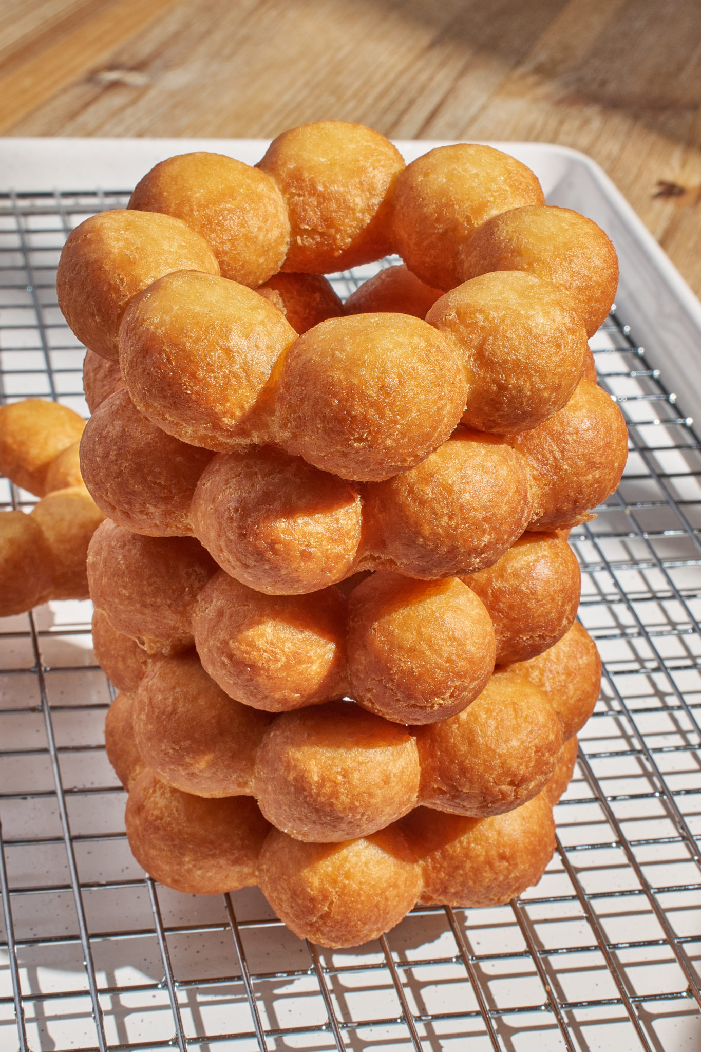 Chewy Japanese Mochi Donuts (Pon De Ring)