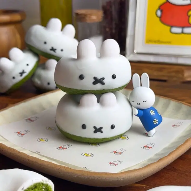 Miffy Matcha Donuts